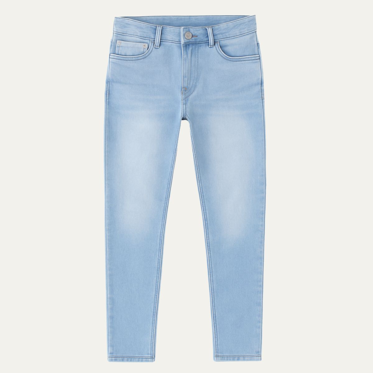 Slim Fit Vintage Straight Leg Jeans