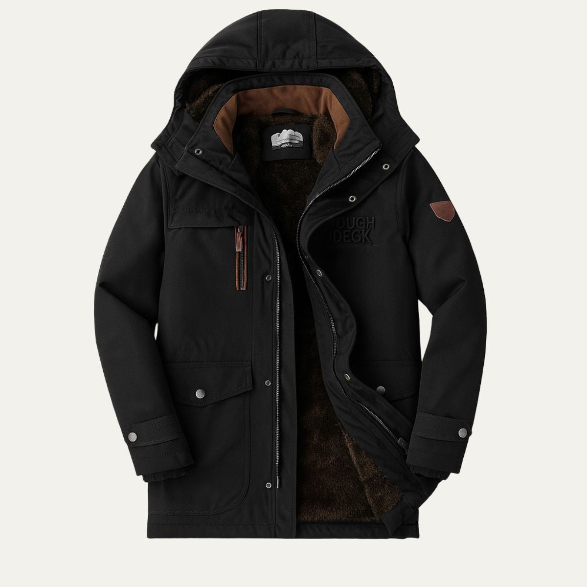 Waterproof Quilted Mens Outdoor Jacket