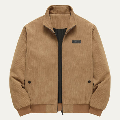 Warm Waterproof Men's Corduroy Coats with Fleece Lining