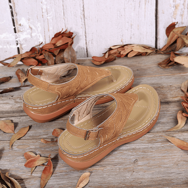 Women's Low-Wedge Women Orthopedic Sandals