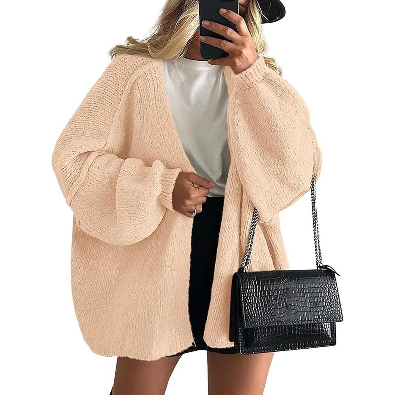 Women's Cozy Large Fit Fall Knit Sweater Cardigan