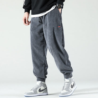 Comfortable Loose Fit Corduroy Pants for Casual Wear