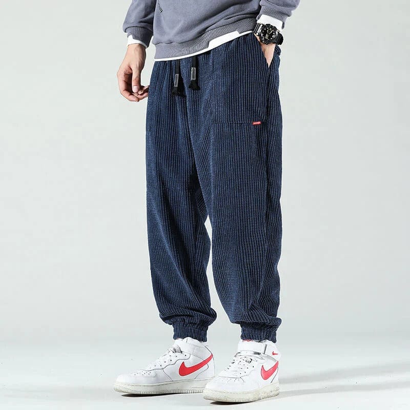 Relaxed Fit Soft Cord Pants