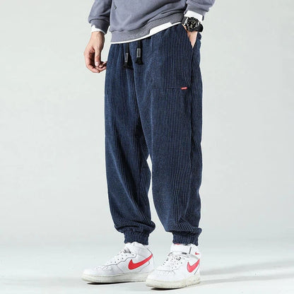 Relaxed Fit Soft Cord Pants