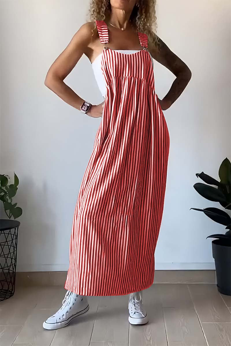 Comfortable Women's Summer Dress with Spaghetti Straps