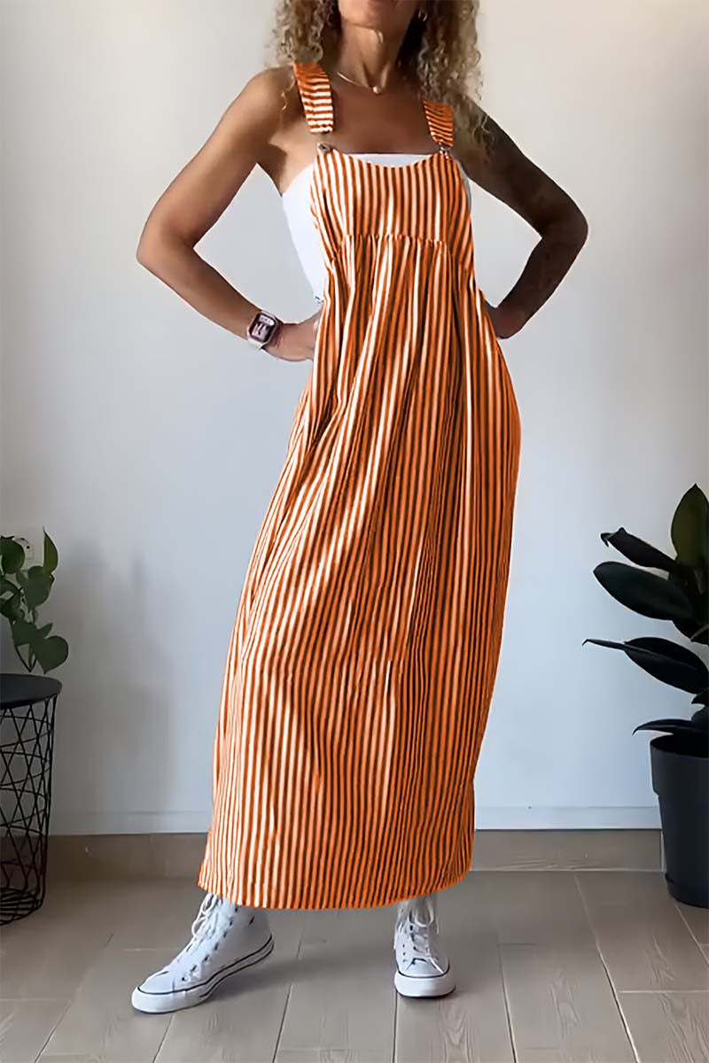 Comfortable Women's Summer Dress with Spaghetti Straps
