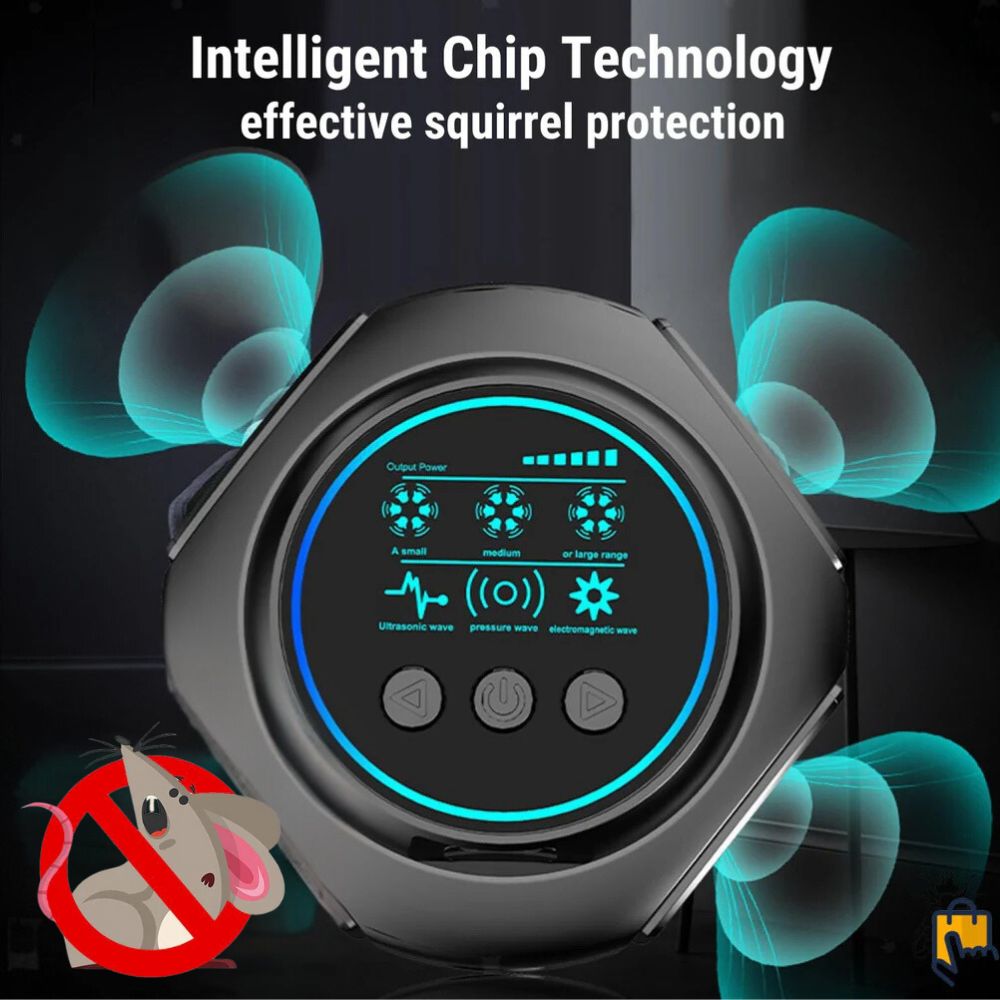 Smart Mice Indoor Repeller – 360° Coverage for Mice