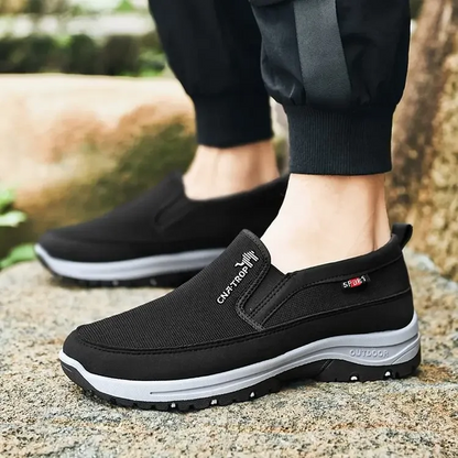 Men's Comfortable Slip-on Arch Support Athletic Walking Shoes