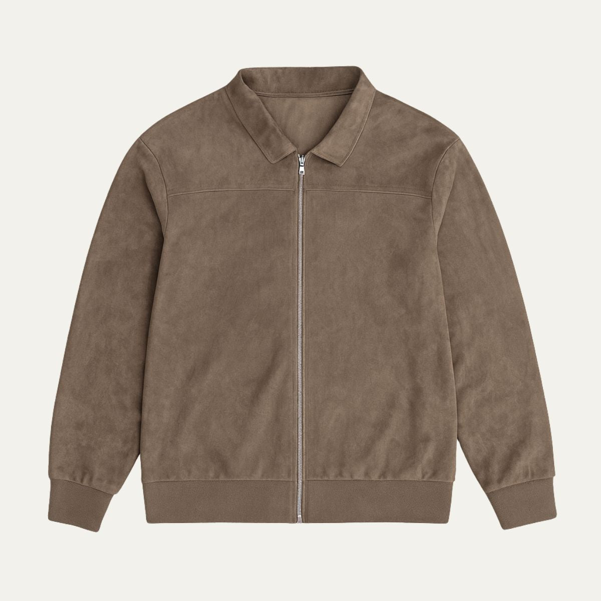 Luxury Suede Leather Mens Jacket
