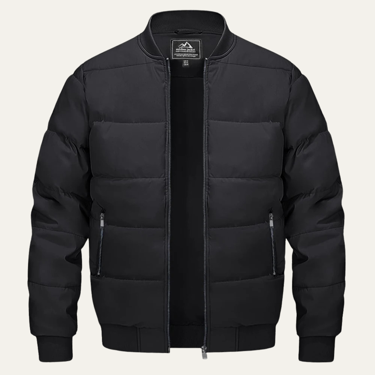 Slim Fit Quilted Men's Puffer Coat - OutfitLondon