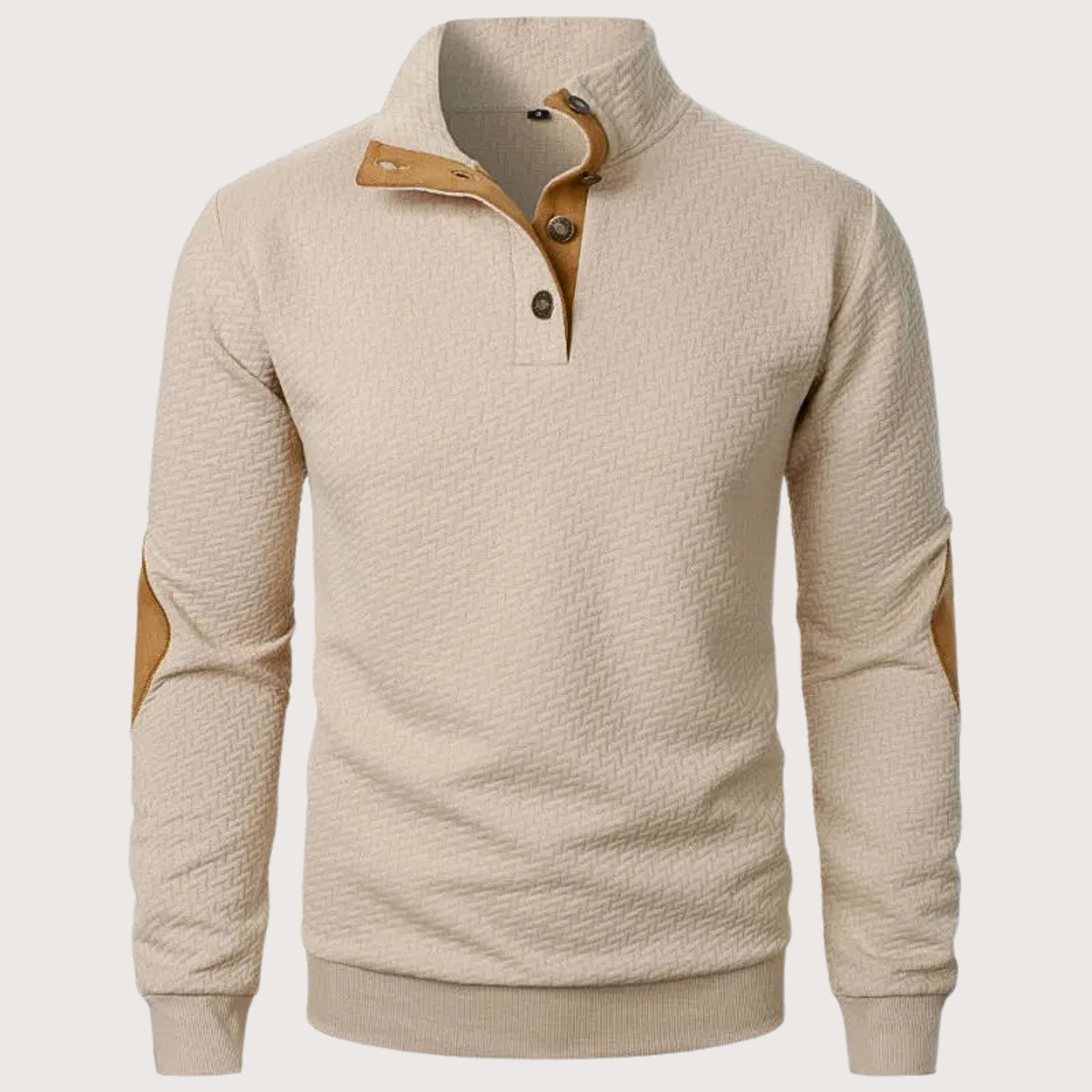 Relaxed Fit Mens Casual Button Shirt - OutfitLondon