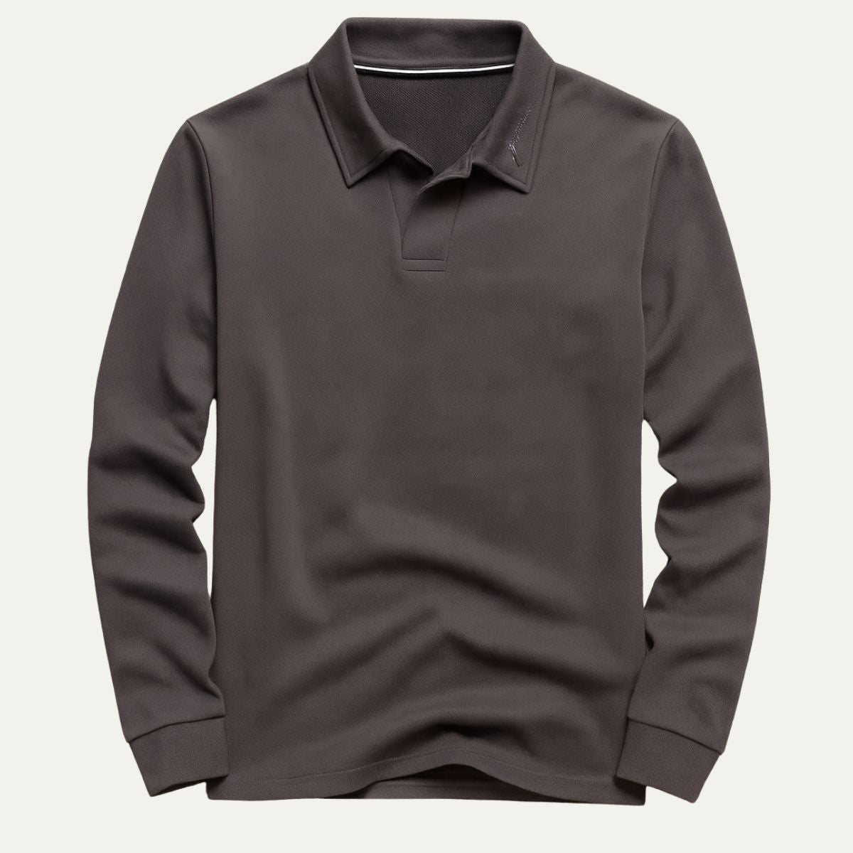 Classic Casual Men's Cotton Long Sleeve Shirt