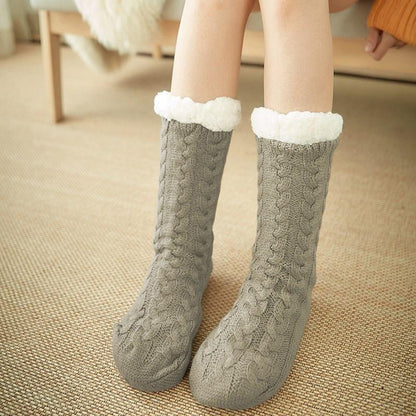 Soft Fuzzy Home Socks