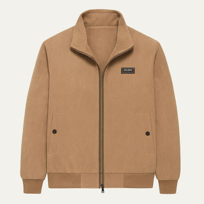 Warm Fleece Lined Corduroy Coat for Men