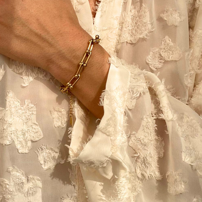 Waterproof Gold Chain Adjustable Bracelet