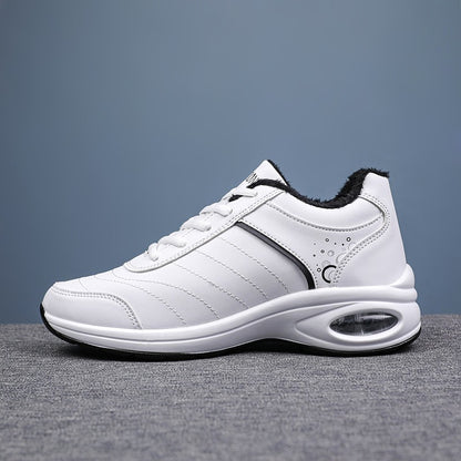 Women Orthopedic Shoes Leather Waterproof Sneakers