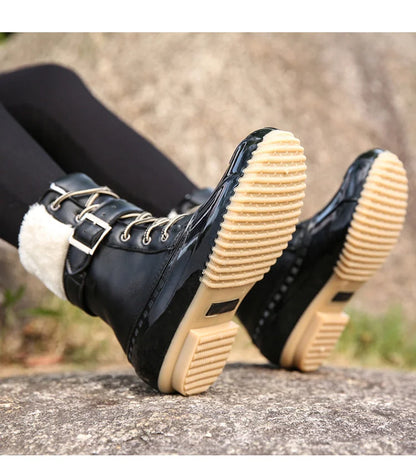 Warm Waterproof Women's Winter Snow Boots