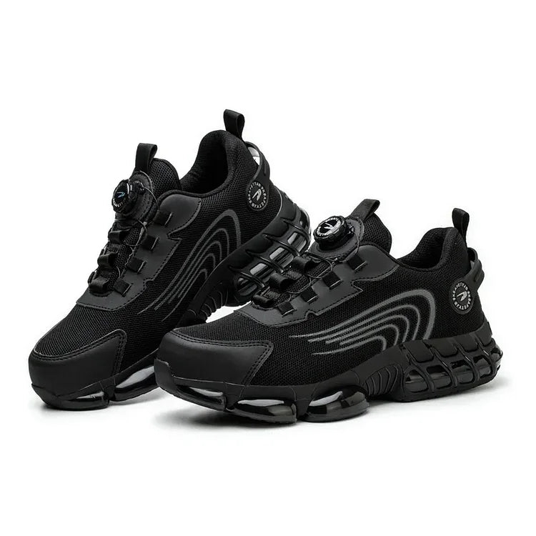 Tough Waterproof Hiking Work Boots with Grip Sole