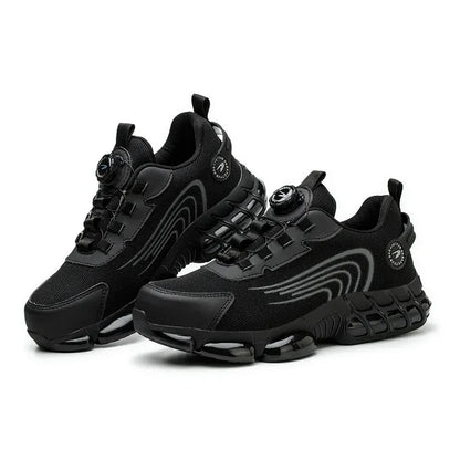 Tough Waterproof Hiking Work Boots with Grip Sole