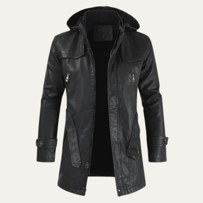 Classic Vintage Men's Leather Biker Jacket