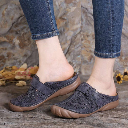 Comfortable Retro Backless Casual Sandals