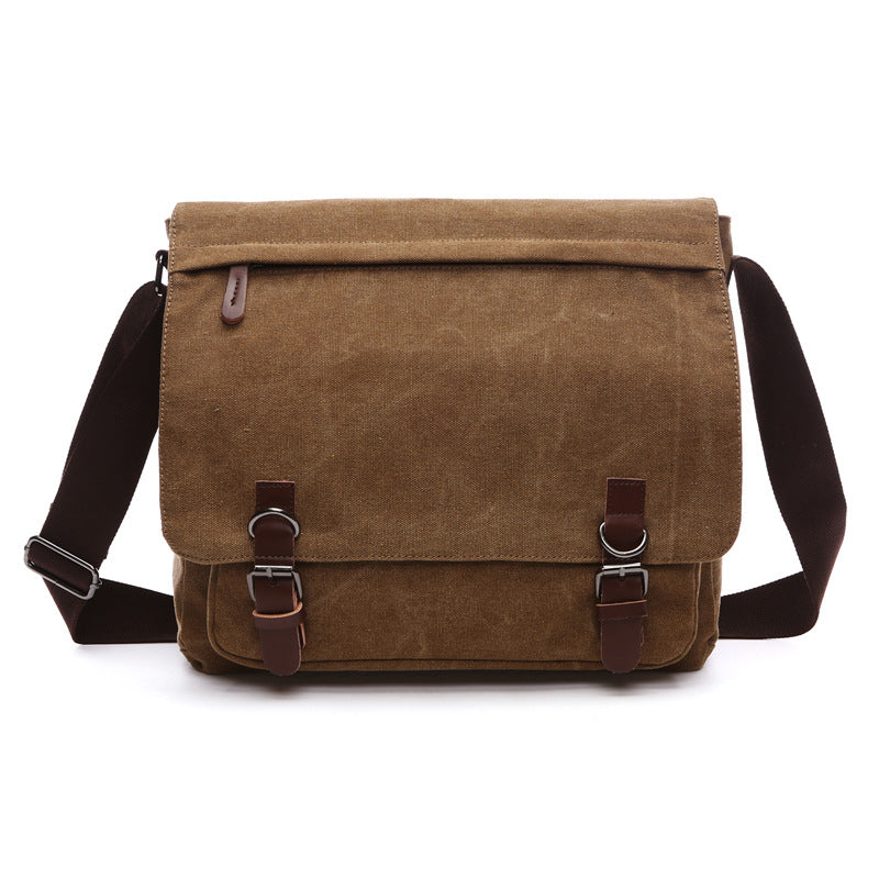 Tough Leather Messenger Bag for Men