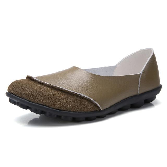 Women's Lofors Loafers Moccasins Soft Leather Flats