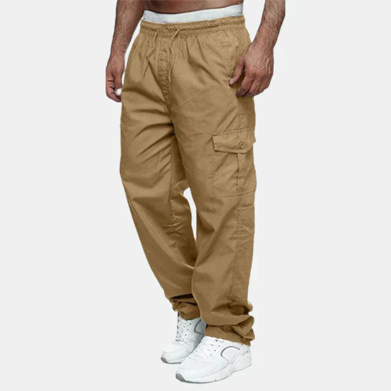Relaxed Fit Cargo Pants with Extra Pockets
