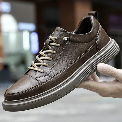Casual Lace-Up Men's Low Top Shoes