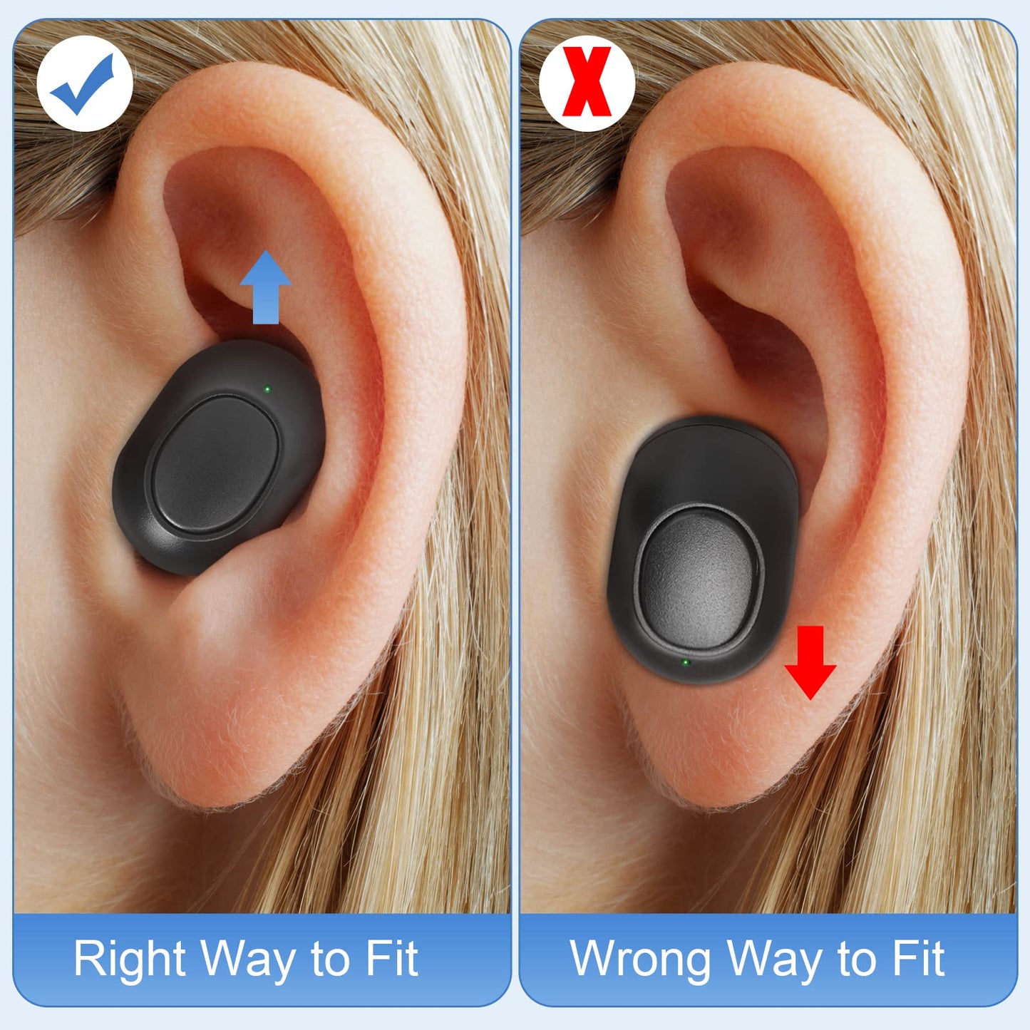 Hearing Aid for Seniors Rechargeable with Noise Cancelling
