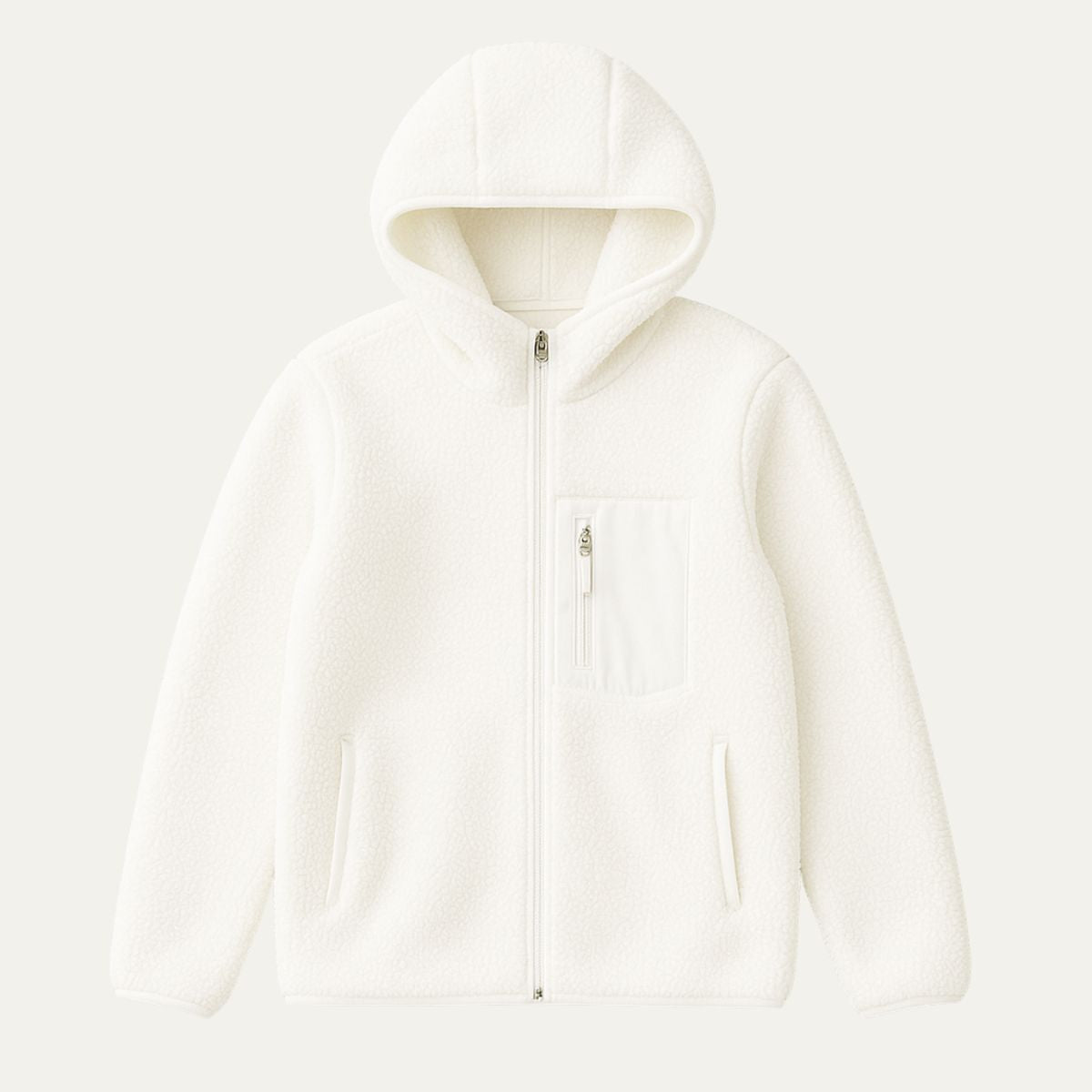 Warm Men's Fleece Hoodie Zip Up Jacket - OutfitLondon