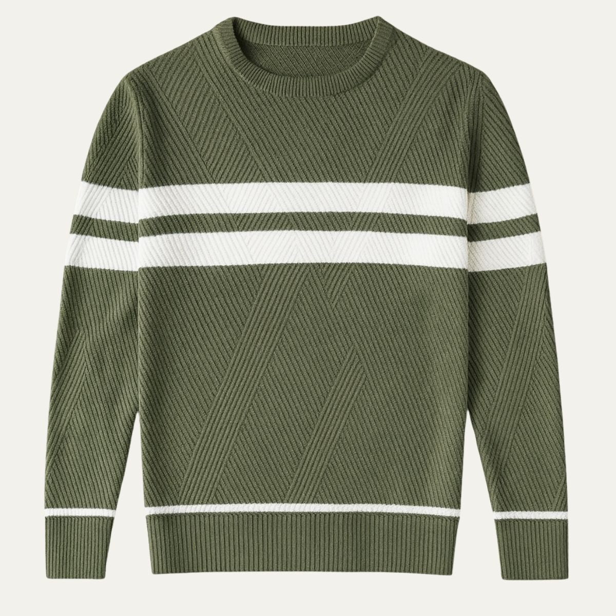 Stylish Mens Long Sleeve Fall Sweater