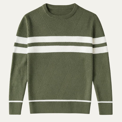 Stylish Mens Long Sleeve Fall Sweater