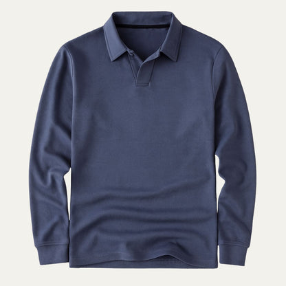 Classic Casual Men's Cotton Long Sleeve Shirt