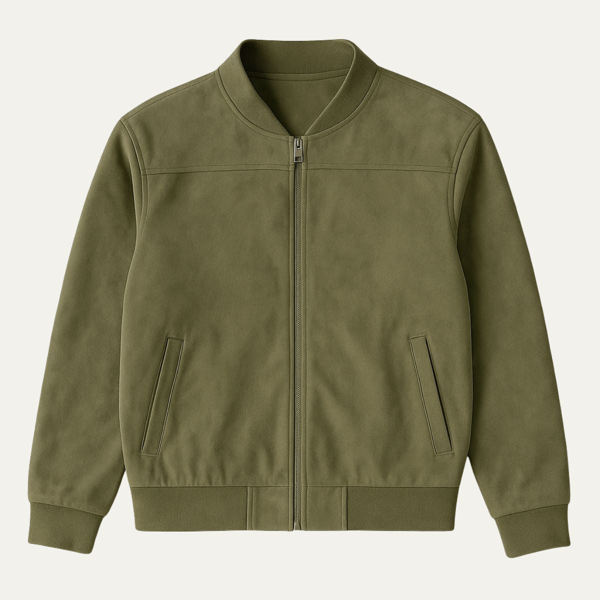 Luxury Suede Leather Mens Jacket - OutfitLondon
