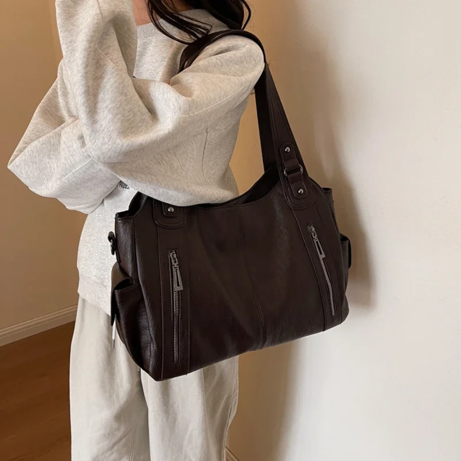 Elegant Ladies Vintage Tote Shoulder Bag