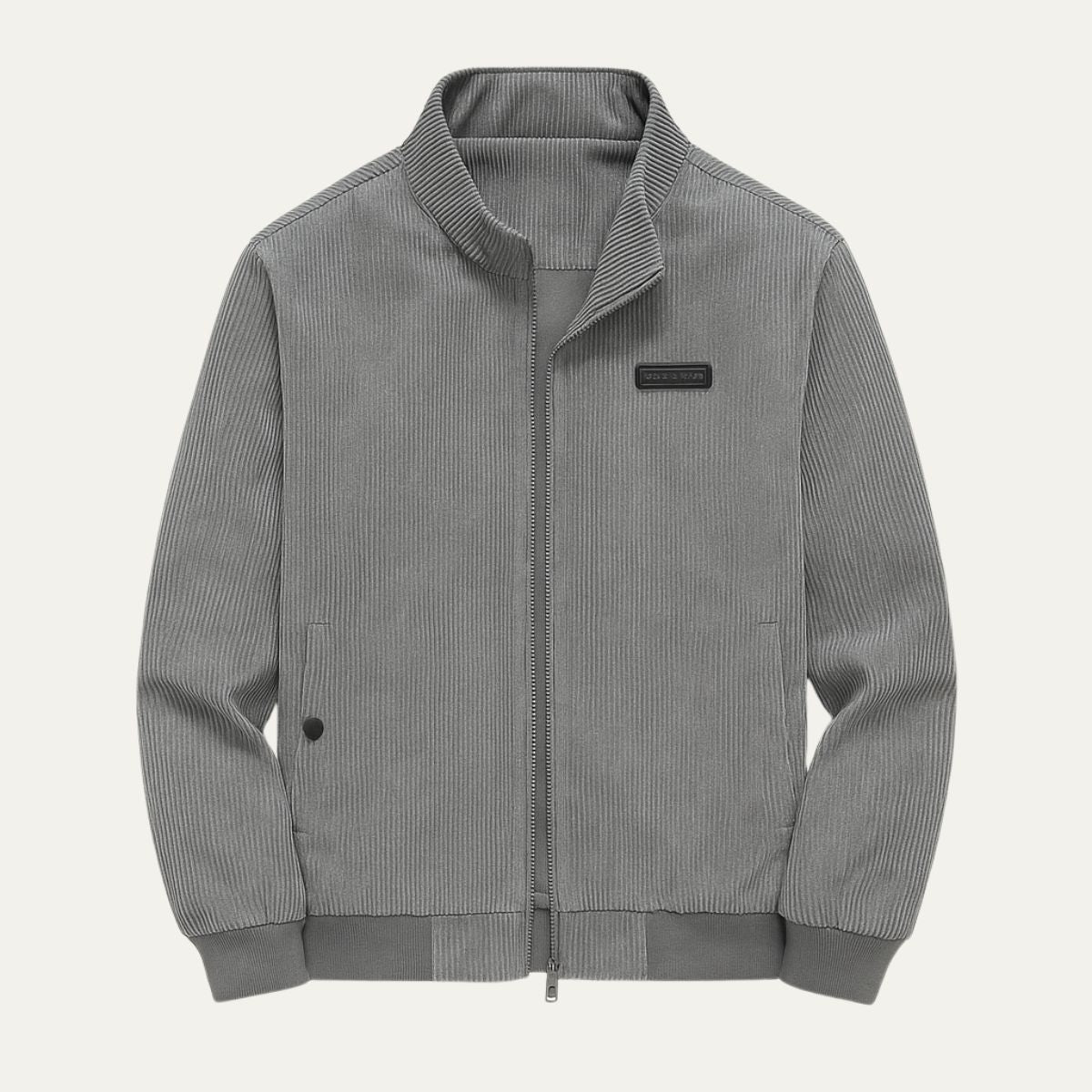 Warm Fleece Lined Corduroy Coat for Men