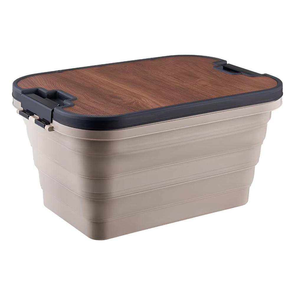 Collapsible Outdoor Storage Container for Camp Equipment