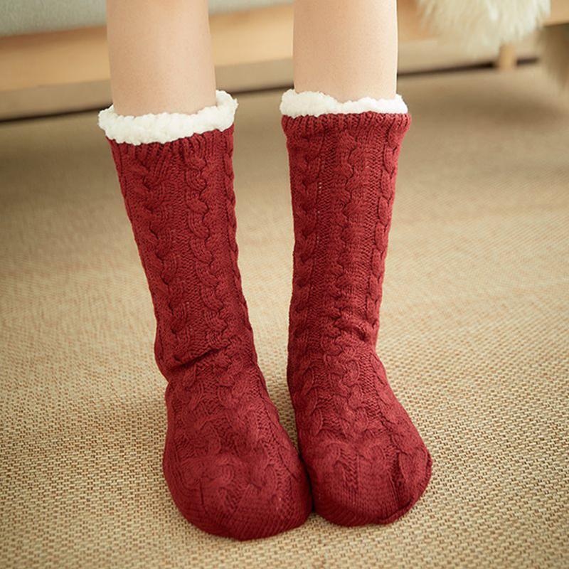 Soft Fuzzy Home Socks