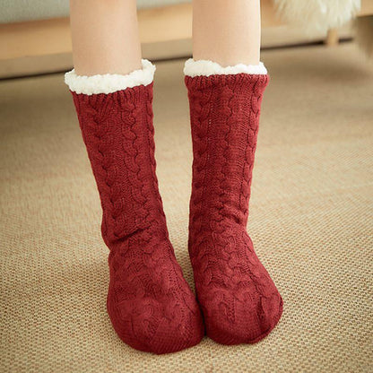 Soft Fuzzy Home Socks