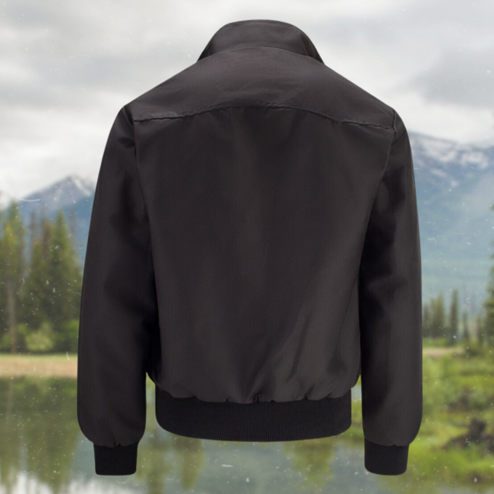 Men's Vintage Zip Up Bomber Jacket