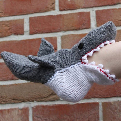 Knit Crocodile Socks For Women/men Creative Animal Shape Ankle Socks Winter Warm Supply Indoor Floor