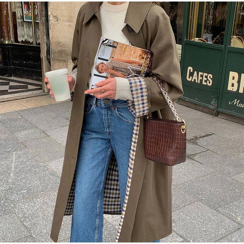 Classic Tan Women's Trench Coat