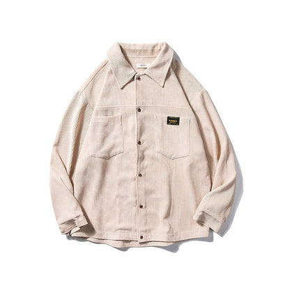 Rugged Textured Button Down Shirt