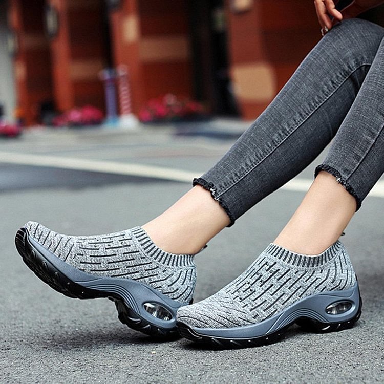 Women's Breathable Air Cushion Leisure Shock Sneakers