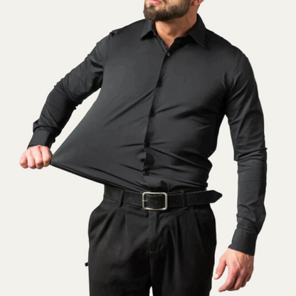 Men's Tailored Fit Classic Dress Shirt - OutfitLondon