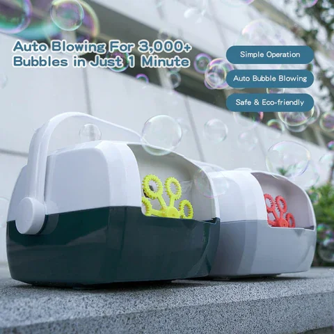 High Power Bubble Machine Automatic For Kids Parties