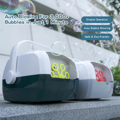 High Power Bubble Machine Automatic For Kids Parties