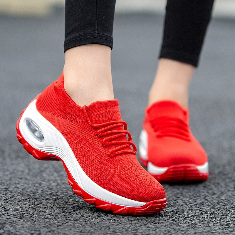 Orthopedic Walking Shoes Platform Sneakers