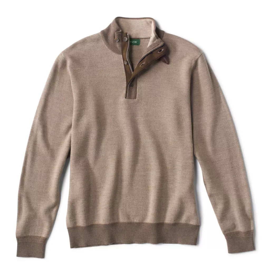 Men's Classic Fit Warm Crew Neck Sweater - OutfitLondon